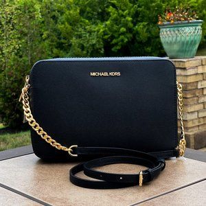 NWT Michael Kors Jet Set Crossbody